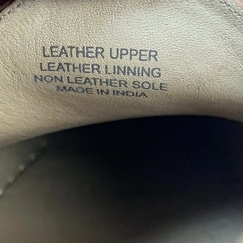 Peter Huber‎ Austin Penny Loafer in Cognac Men's Size 9.5 Leather NEW
